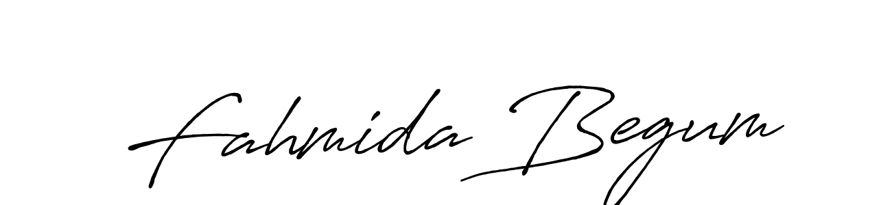Also we have Fahmida Begum name is the best signature style. Create professional handwritten signature collection using Antro_Vectra_Bolder autograph style. Fahmida Begum signature style 7 images and pictures png