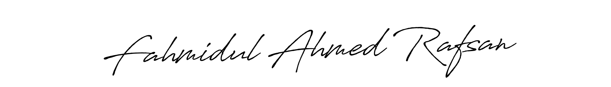 This is the best signature style for the Fahmidul Ahmed Rafsan name. Also you like these signature font (Antro_Vectra_Bolder). Mix name signature. Fahmidul Ahmed Rafsan signature style 7 images and pictures png