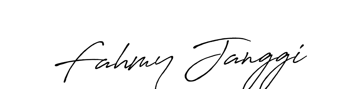 It looks lik you need a new signature style for name Fahmy Janggi. Design unique handwritten (Antro_Vectra_Bolder) signature with our free signature maker in just a few clicks. Fahmy Janggi signature style 7 images and pictures png