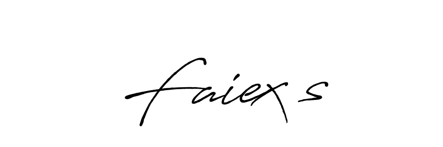 Use a signature maker to create a handwritten signature online. With this signature software, you can design (Antro_Vectra_Bolder) your own signature for name Faiex’s. Faiex’s signature style 7 images and pictures png