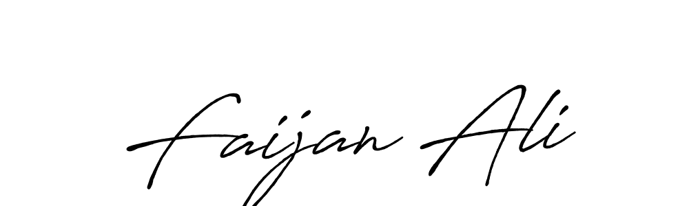 Also You can easily find your signature by using the search form. We will create Faijan Ali name handwritten signature images for you free of cost using Antro_Vectra_Bolder sign style. Faijan Ali signature style 7 images and pictures png