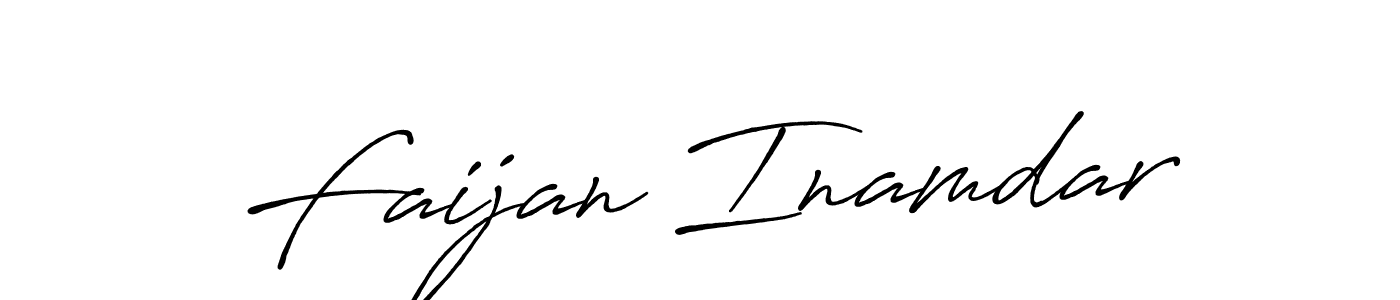 Make a short Faijan Inamdar signature style. Manage your documents anywhere anytime using Antro_Vectra_Bolder. Create and add eSignatures, submit forms, share and send files easily. Faijan Inamdar signature style 7 images and pictures png