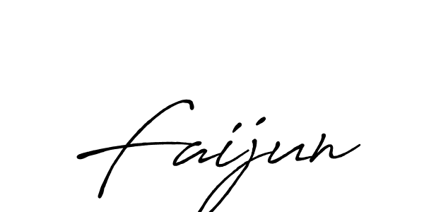 Also You can easily find your signature by using the search form. We will create Faijun name handwritten signature images for you free of cost using Antro_Vectra_Bolder sign style. Faijun signature style 7 images and pictures png