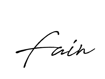 The best way (Antro_Vectra_Bolder) to make a short signature is to pick only two or three words in your name. The name Fain include a total of six letters. For converting this name. Fain signature style 7 images and pictures png