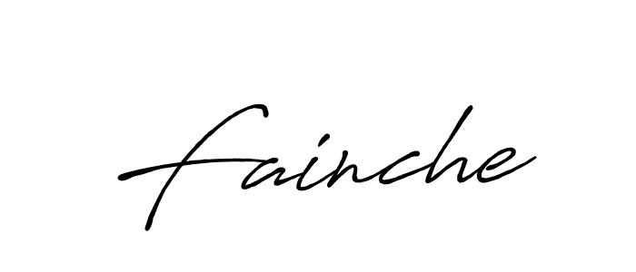 Similarly Antro_Vectra_Bolder is the best handwritten signature design. Signature creator online .You can use it as an online autograph creator for name Fainche. Fainche signature style 7 images and pictures png