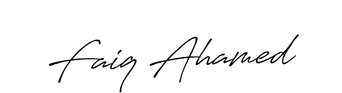 You can use this online signature creator to create a handwritten signature for the name Faiq Ahamed. This is the best online autograph maker. Faiq Ahamed signature style 7 images and pictures png