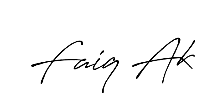 Antro_Vectra_Bolder is a professional signature style that is perfect for those who want to add a touch of class to their signature. It is also a great choice for those who want to make their signature more unique. Get Faiq Ak name to fancy signature for free. Faiq Ak signature style 7 images and pictures png