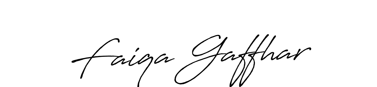 You should practise on your own different ways (Antro_Vectra_Bolder) to write your name (Faiqa Gaffhar) in signature. don't let someone else do it for you. Faiqa Gaffhar signature style 7 images and pictures png