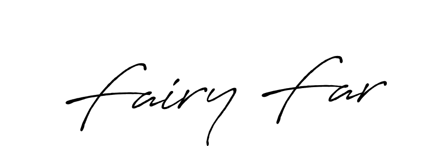 Create a beautiful signature design for name Fairy Far. With this signature (Antro_Vectra_Bolder) fonts, you can make a handwritten signature for free. Fairy Far signature style 7 images and pictures png