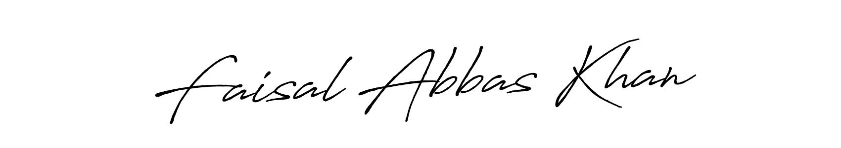 It looks lik you need a new signature style for name Faisal Abbas Khan. Design unique handwritten (Antro_Vectra_Bolder) signature with our free signature maker in just a few clicks. Faisal Abbas Khan signature style 7 images and pictures png