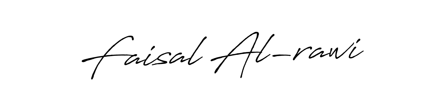 How to make Faisal Al-rawi signature? Antro_Vectra_Bolder is a professional autograph style. Create handwritten signature for Faisal Al-rawi name. Faisal Al-rawi signature style 7 images and pictures png