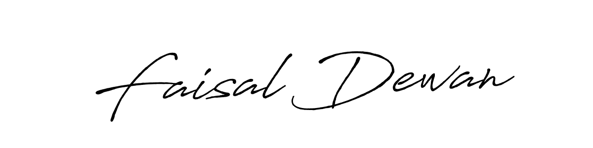 Also You can easily find your signature by using the search form. We will create Faisal Dewan name handwritten signature images for you free of cost using Antro_Vectra_Bolder sign style. Faisal Dewan signature style 7 images and pictures png