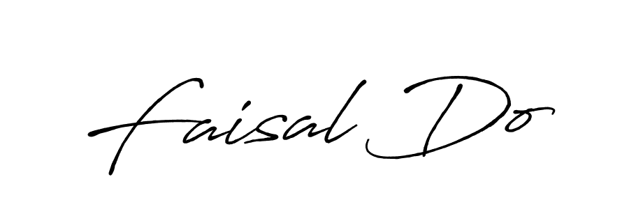 Use a signature maker to create a handwritten signature online. With this signature software, you can design (Antro_Vectra_Bolder) your own signature for name Faisal Do. Faisal Do signature style 7 images and pictures png