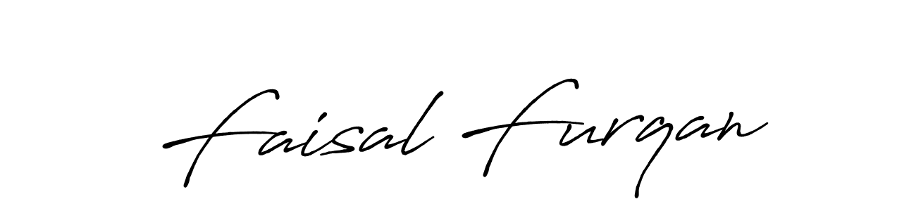 Also You can easily find your signature by using the search form. We will create Faisal Furqan name handwritten signature images for you free of cost using Antro_Vectra_Bolder sign style. Faisal Furqan signature style 7 images and pictures png