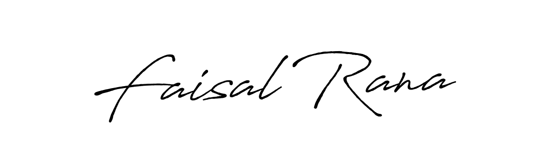 How to make Faisal Rana signature? Antro_Vectra_Bolder is a professional autograph style. Create handwritten signature for Faisal Rana name. Faisal Rana signature style 7 images and pictures png