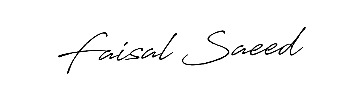 This is the best signature style for the Faisal Saeed name. Also you like these signature font (Antro_Vectra_Bolder). Mix name signature. Faisal Saeed signature style 7 images and pictures png