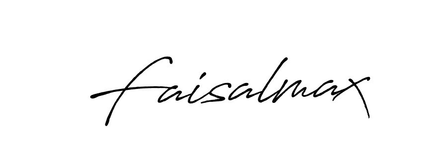 Create a beautiful signature design for name Faisalmax. With this signature (Antro_Vectra_Bolder) fonts, you can make a handwritten signature for free. Faisalmax signature style 7 images and pictures png
