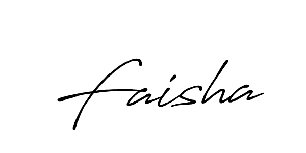 Also You can easily find your signature by using the search form. We will create Faisha name handwritten signature images for you free of cost using Antro_Vectra_Bolder sign style. Faisha signature style 7 images and pictures png