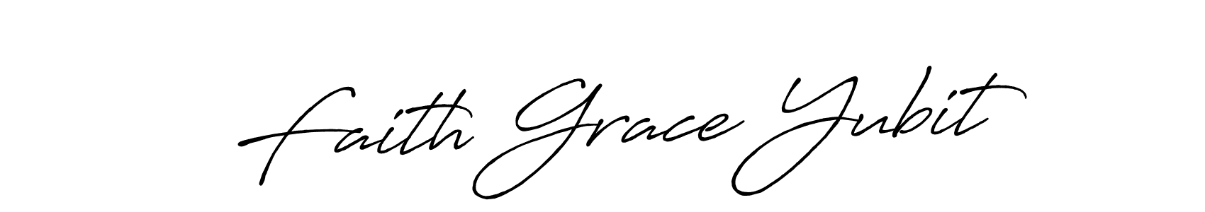 Use a signature maker to create a handwritten signature online. With this signature software, you can design (Antro_Vectra_Bolder) your own signature for name Faith Grace Yubit. Faith Grace Yubit signature style 7 images and pictures png