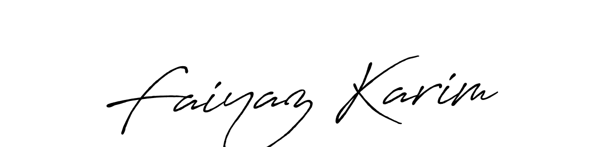 The best way (Antro_Vectra_Bolder) to make a short signature is to pick only two or three words in your name. The name Faiyaz Karim include a total of six letters. For converting this name. Faiyaz Karim signature style 7 images and pictures png