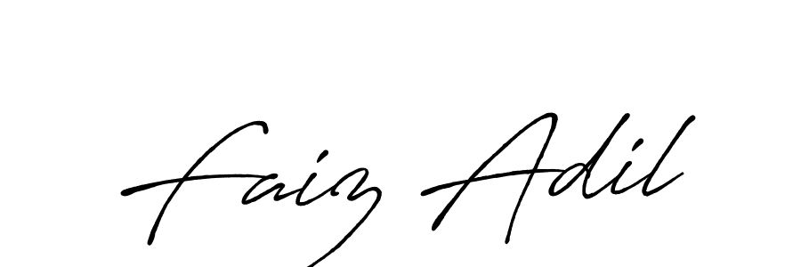 Make a beautiful signature design for name Faiz Adil. Use this online signature maker to create a handwritten signature for free. Faiz Adil signature style 7 images and pictures png