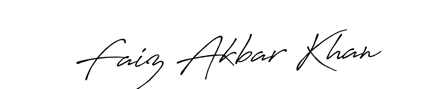 Antro_Vectra_Bolder is a professional signature style that is perfect for those who want to add a touch of class to their signature. It is also a great choice for those who want to make their signature more unique. Get Faiz Akbar Khan name to fancy signature for free. Faiz Akbar Khan signature style 7 images and pictures png