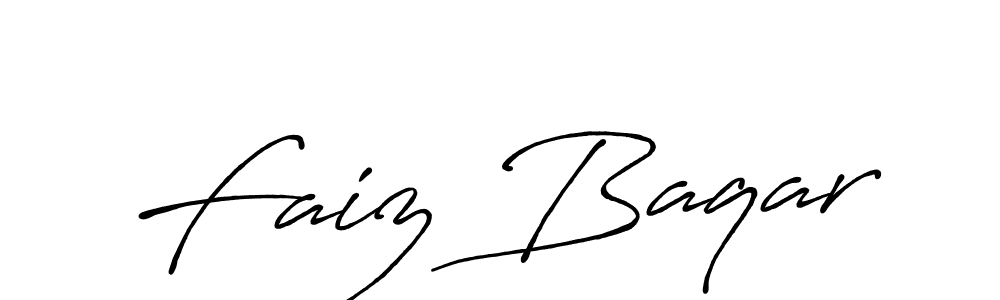 Here are the top 10 professional signature styles for the name Faiz Baqar. These are the best autograph styles you can use for your name. Faiz Baqar signature style 7 images and pictures png