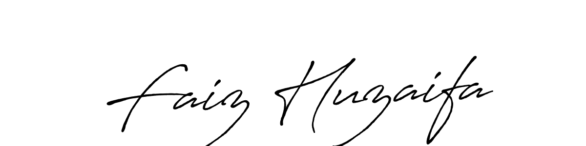 Make a short Faiz Huzaifa signature style. Manage your documents anywhere anytime using Antro_Vectra_Bolder. Create and add eSignatures, submit forms, share and send files easily. Faiz Huzaifa signature style 7 images and pictures png