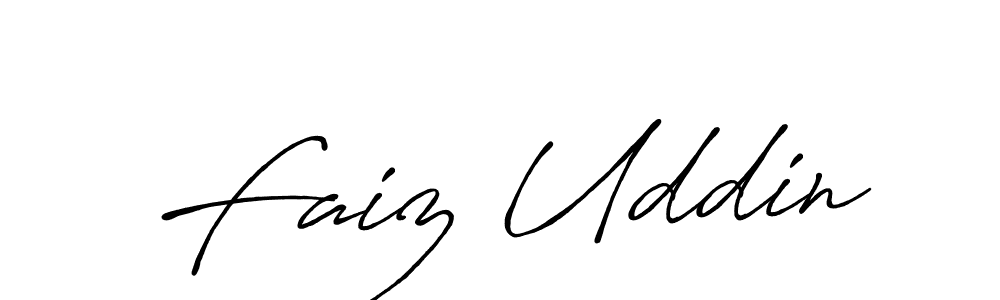 Once you've used our free online signature maker to create your best signature Antro_Vectra_Bolder style, it's time to enjoy all of the benefits that Faiz Uddin name signing documents. Faiz Uddin signature style 7 images and pictures png