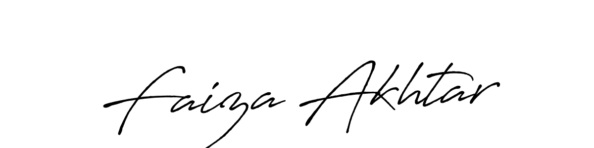 Antro_Vectra_Bolder is a professional signature style that is perfect for those who want to add a touch of class to their signature. It is also a great choice for those who want to make their signature more unique. Get Faiza Akhtar name to fancy signature for free. Faiza Akhtar signature style 7 images and pictures png