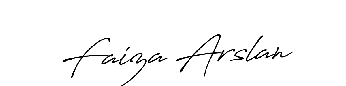 Once you've used our free online signature maker to create your best signature Antro_Vectra_Bolder style, it's time to enjoy all of the benefits that Faiza Arslan name signing documents. Faiza Arslan signature style 7 images and pictures png