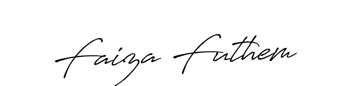 How to Draw Faiza Futhem signature style? Antro_Vectra_Bolder is a latest design signature styles for name Faiza Futhem. Faiza Futhem signature style 7 images and pictures png