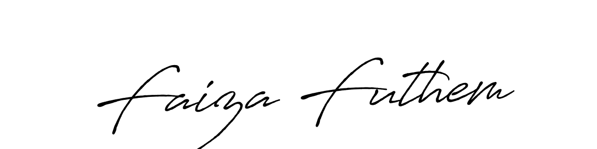 How to Draw Faiza Futhem signature style? Antro_Vectra_Bolder is a latest design signature styles for name Faiza Futhem. Faiza Futhem signature style 7 images and pictures png