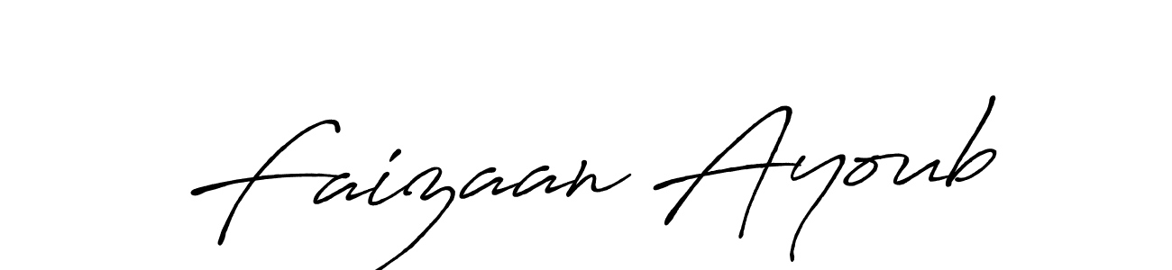 This is the best signature style for the Faizaan Ayoub name. Also you like these signature font (Antro_Vectra_Bolder). Mix name signature. Faizaan Ayoub signature style 7 images and pictures png