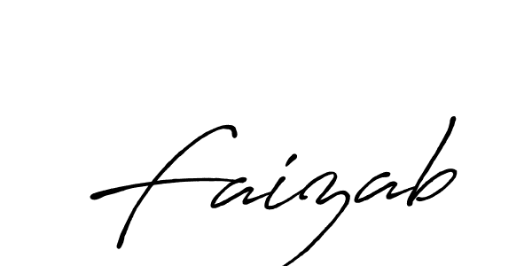 You should practise on your own different ways (Antro_Vectra_Bolder) to write your name (Faizab) in signature. don't let someone else do it for you. Faizab signature style 7 images and pictures png