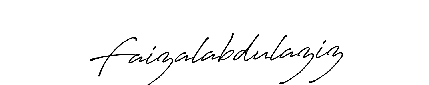 Faizalabdulaziz stylish signature style. Best Handwritten Sign (Antro_Vectra_Bolder) for my name. Handwritten Signature Collection Ideas for my name Faizalabdulaziz. Faizalabdulaziz signature style 7 images and pictures png