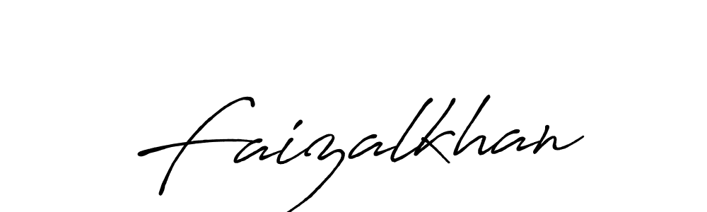 Also You can easily find your signature by using the search form. We will create Faizalkhan name handwritten signature images for you free of cost using Antro_Vectra_Bolder sign style. Faizalkhan signature style 7 images and pictures png