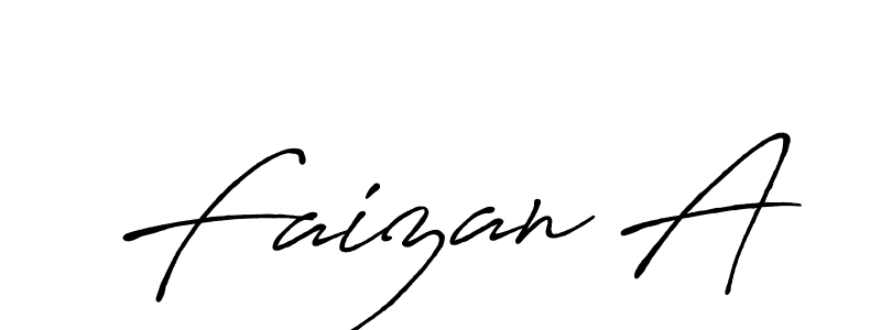 This is the best signature style for the Faizan A name. Also you like these signature font (Antro_Vectra_Bolder). Mix name signature. Faizan A signature style 7 images and pictures png
