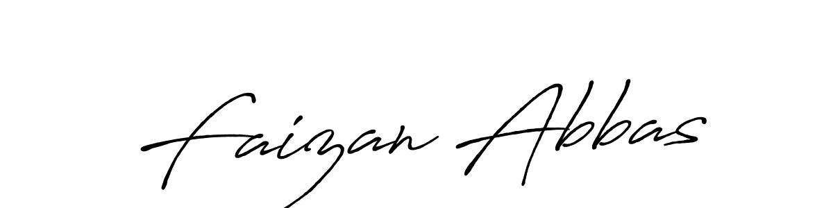 How to make Faizan Abbas signature? Antro_Vectra_Bolder is a professional autograph style. Create handwritten signature for Faizan Abbas name. Faizan Abbas signature style 7 images and pictures png