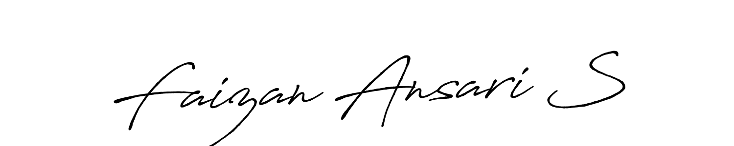 Also You can easily find your signature by using the search form. We will create Faizan Ansari S name handwritten signature images for you free of cost using Antro_Vectra_Bolder sign style. Faizan Ansari S signature style 7 images and pictures png
