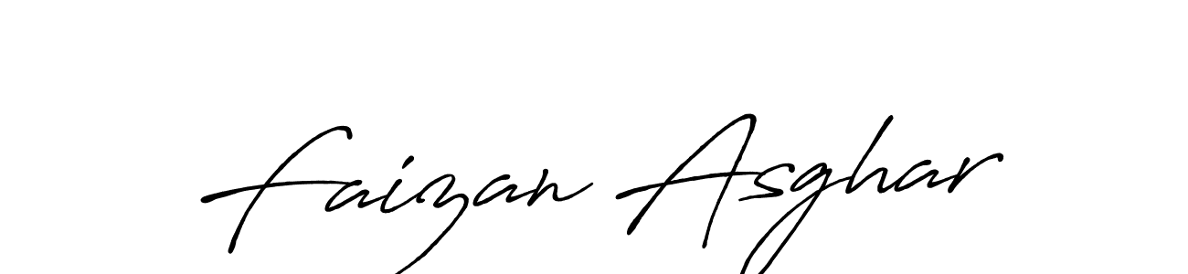 How to make Faizan Asghar signature? Antro_Vectra_Bolder is a professional autograph style. Create handwritten signature for Faizan Asghar name. Faizan Asghar signature style 7 images and pictures png