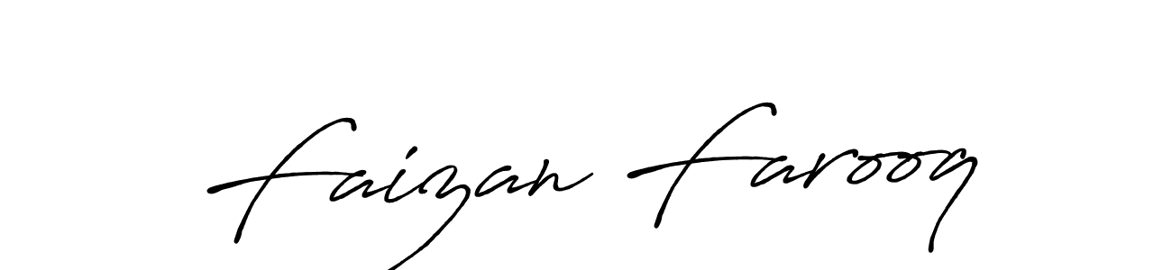 Use a signature maker to create a handwritten signature online. With this signature software, you can design (Antro_Vectra_Bolder) your own signature for name Faizan Farooq. Faizan Farooq signature style 7 images and pictures png