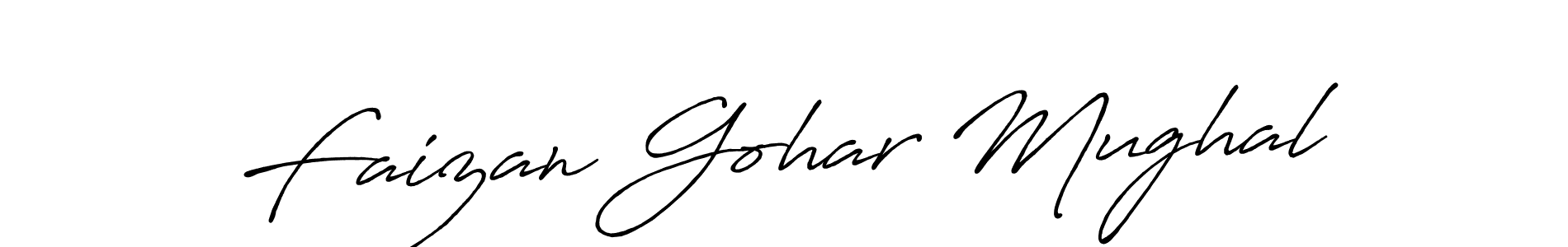 Also You can easily find your signature by using the search form. We will create Faizan Gohar Mughal name handwritten signature images for you free of cost using Antro_Vectra_Bolder sign style. Faizan Gohar Mughal signature style 7 images and pictures png