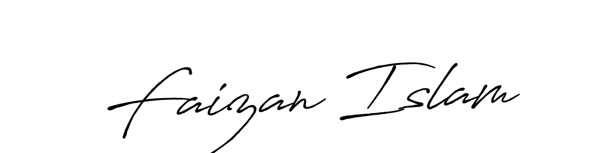 if you are searching for the best signature style for your name Faizan Islam. so please give up your signature search. here we have designed multiple signature styles  using Antro_Vectra_Bolder. Faizan Islam signature style 7 images and pictures png