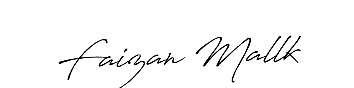 How to Draw Faizan Mallk signature style? Antro_Vectra_Bolder is a latest design signature styles for name Faizan Mallk. Faizan Mallk signature style 7 images and pictures png