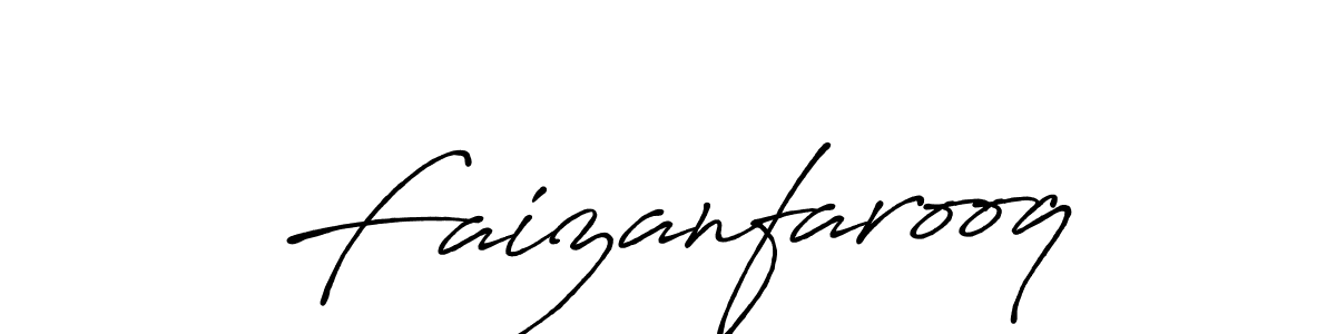 Faizanfarooq stylish signature style. Best Handwritten Sign (Antro_Vectra_Bolder) for my name. Handwritten Signature Collection Ideas for my name Faizanfarooq. Faizanfarooq signature style 7 images and pictures png