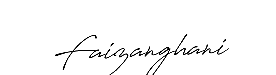 You should practise on your own different ways (Antro_Vectra_Bolder) to write your name (Faizanghani) in signature. don't let someone else do it for you. Faizanghani signature style 7 images and pictures png