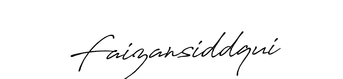 Make a beautiful signature design for name Faizansiddqui. Use this online signature maker to create a handwritten signature for free. Faizansiddqui signature style 7 images and pictures png