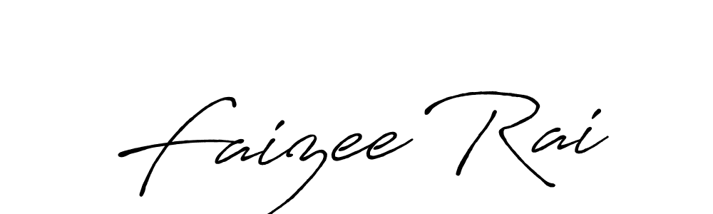 The best way (Antro_Vectra_Bolder) to make a short signature is to pick only two or three words in your name. The name Faizee Rai include a total of six letters. For converting this name. Faizee Rai signature style 7 images and pictures png