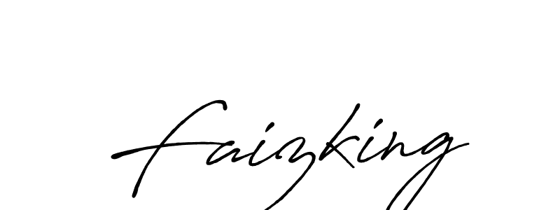 Create a beautiful signature design for name Faizking. With this signature (Antro_Vectra_Bolder) fonts, you can make a handwritten signature for free. Faizking signature style 7 images and pictures png